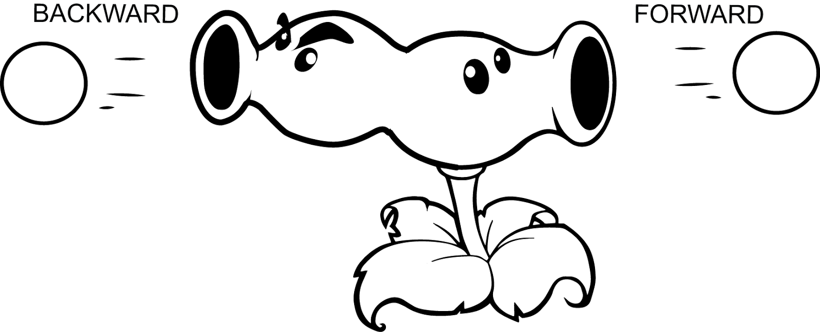 Free Plants Vs Zombies Peashooter Coloring Pages Download Free