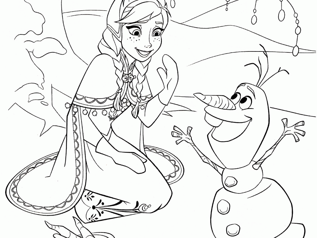 frozen disney winter coloring pages   Clip Art Library