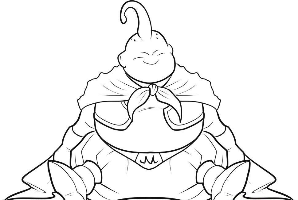 Attractive Dragon Ball Z Coloring Pages | MP Head