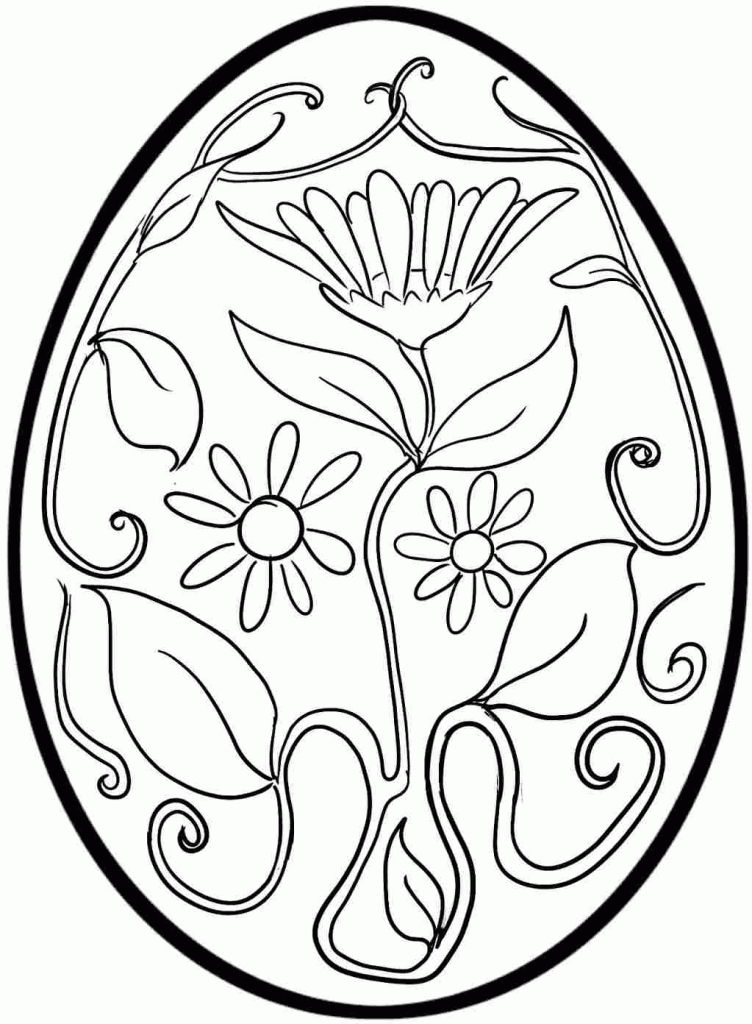 Free Printable Easter Coloring Pages For Adults