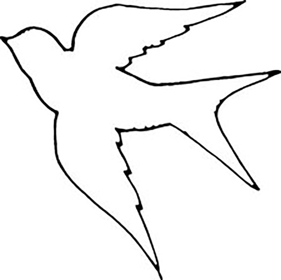 Free Bird Cut Out Template, Download Free Bird Cut Out Template png