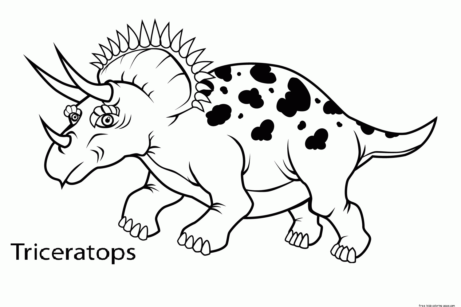 Free Dinosaur Coloring Pages For Preschoolers Download Free Dinosaur Coloring Pages For 