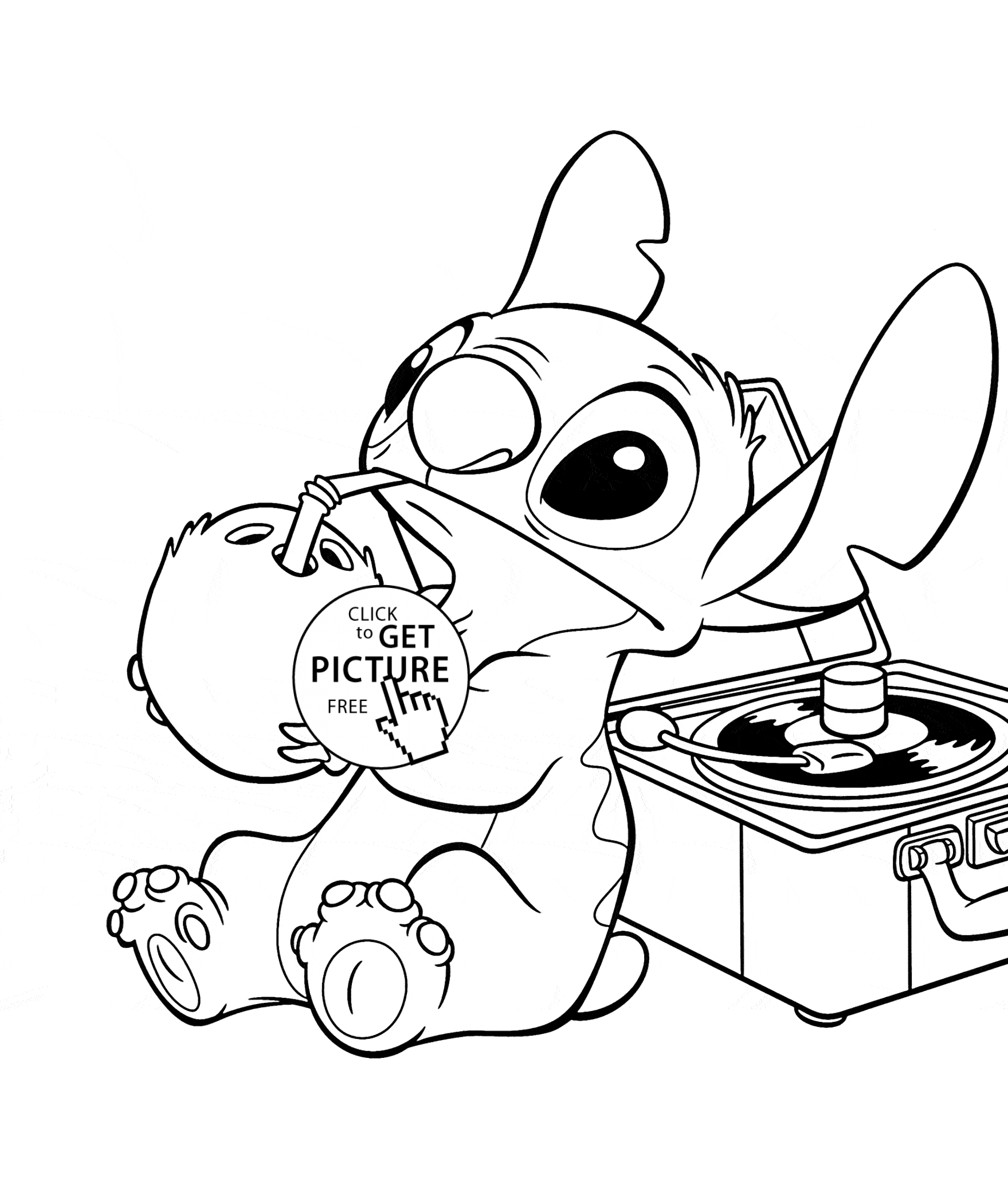 stitch coloring pages for adults - Clip Art Library