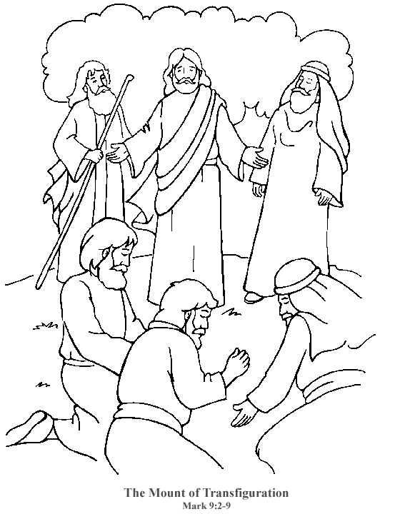 Transfiguration on Clipart-library