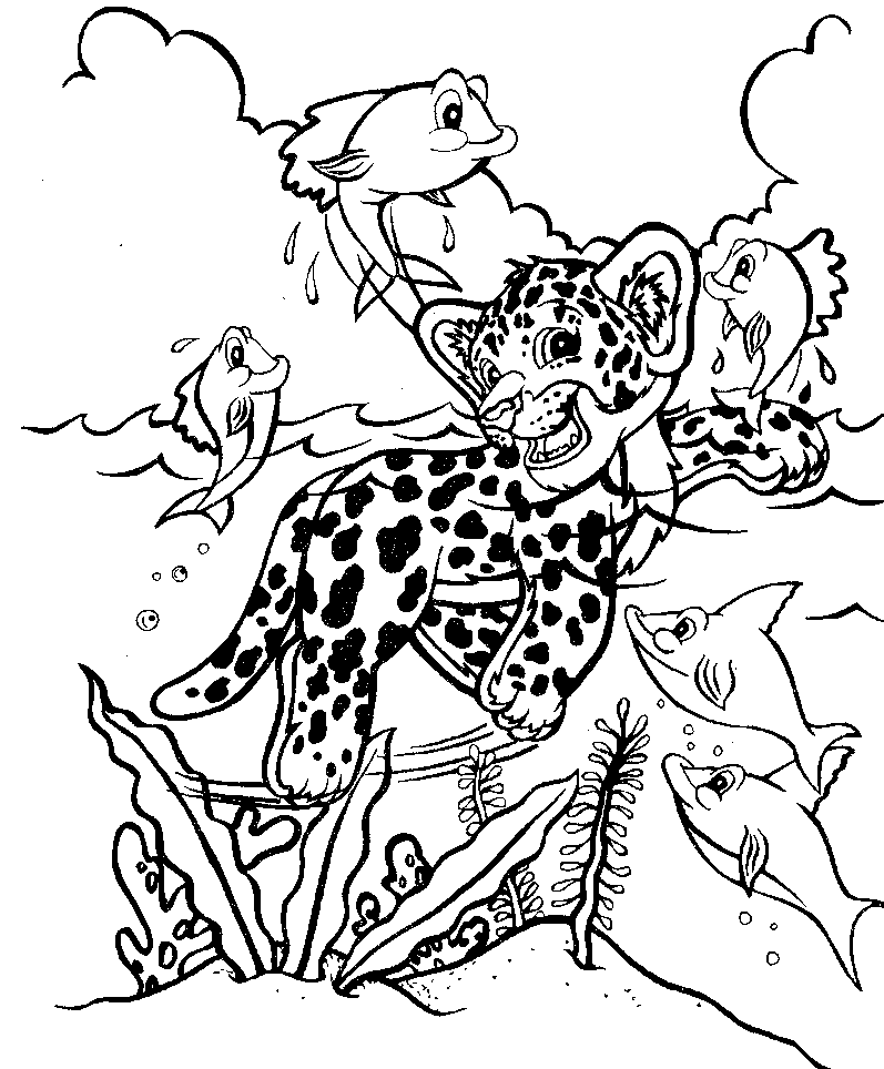 Lisa Frank Coloring Pages and Book | Unique Coloring Pages