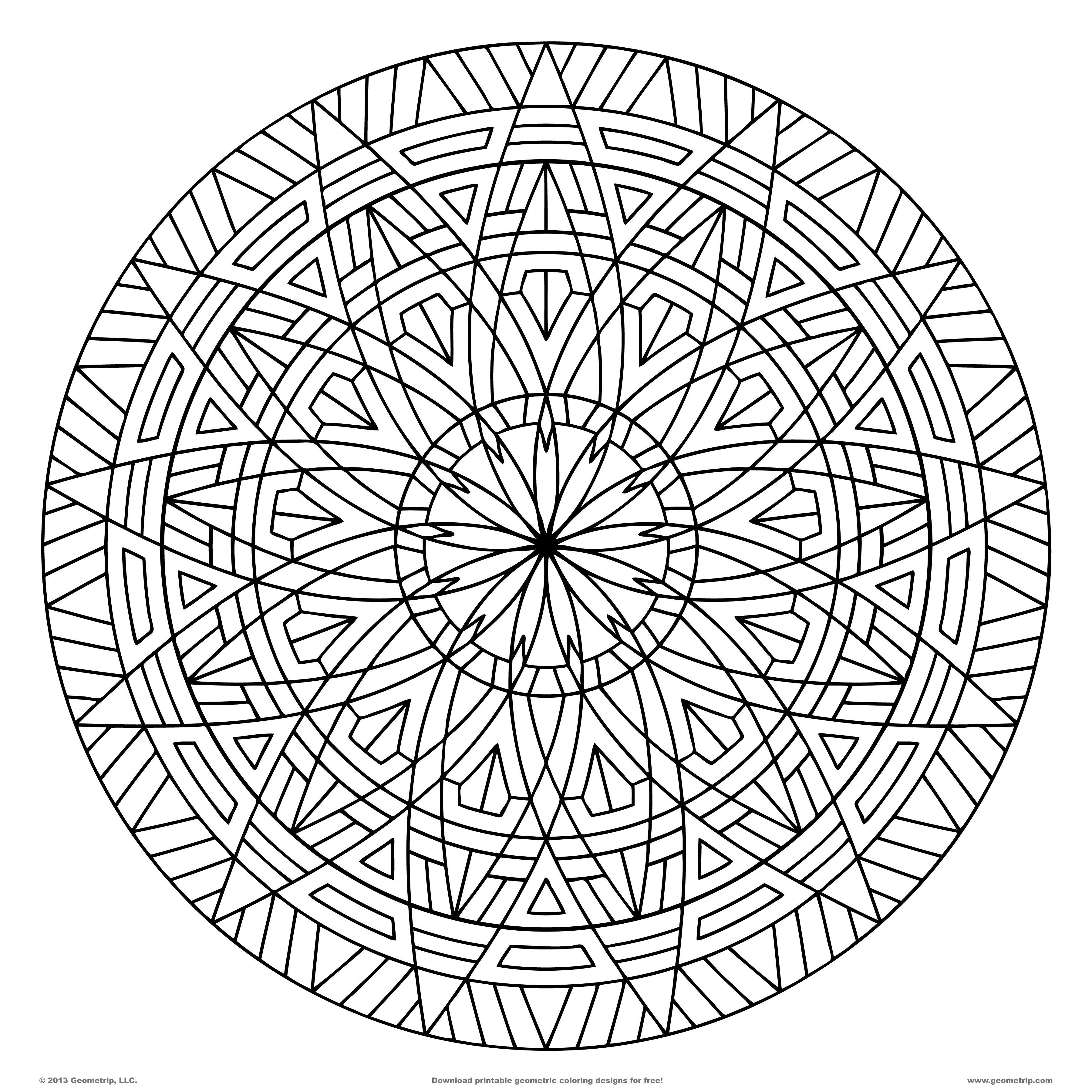 Free 3D Coloring Pages Printable Download Free 3D Coloring Pages 