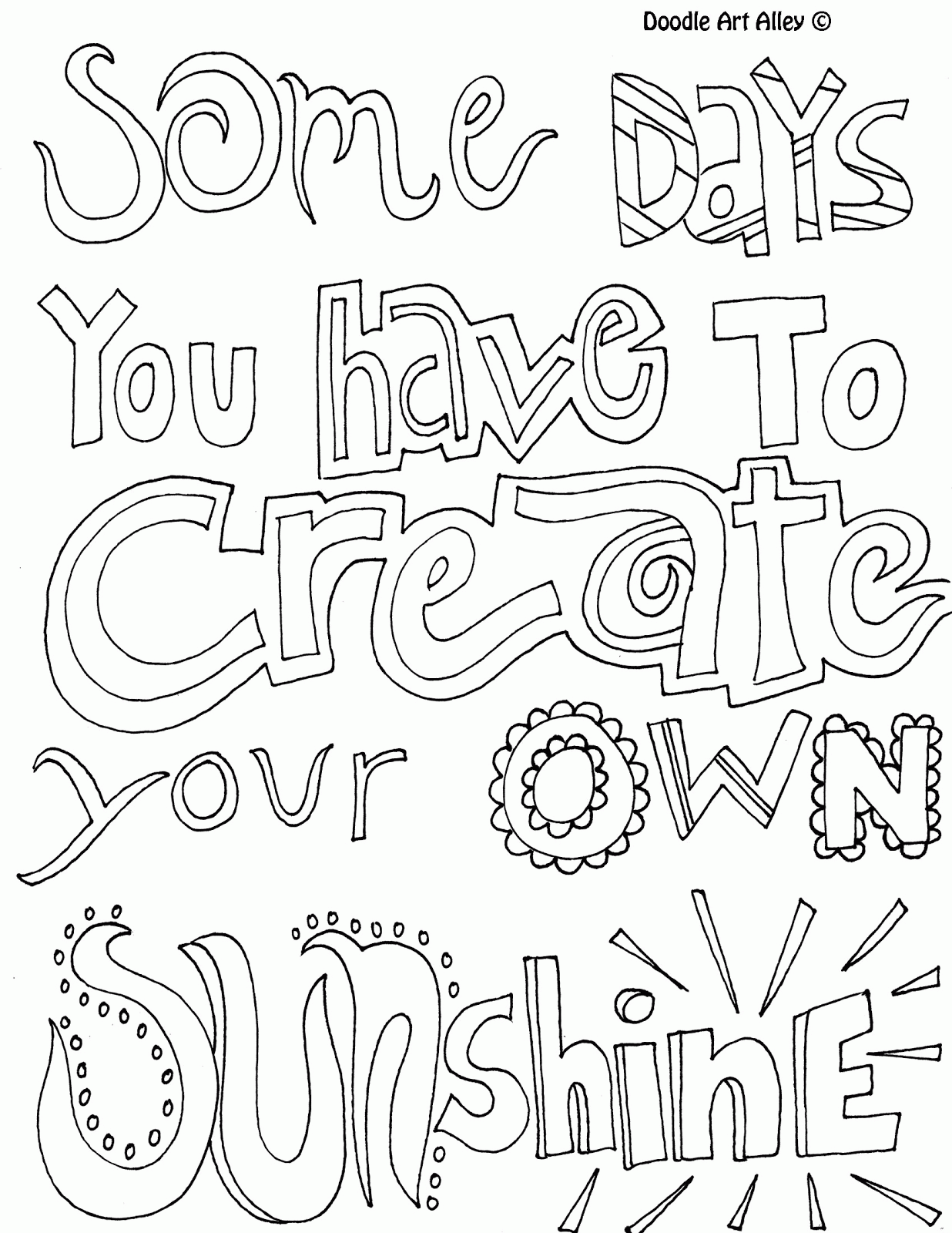 Coloring Pages Quotes Easy Clip Art Library