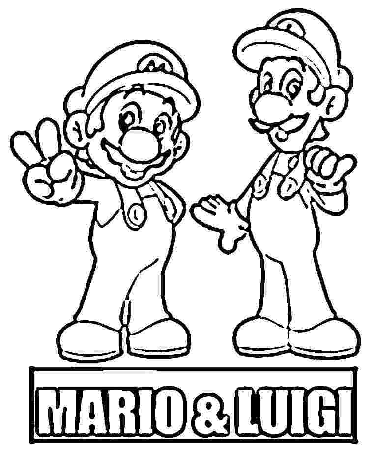 New Super Mario Coloring Pages To Print | Coloring
