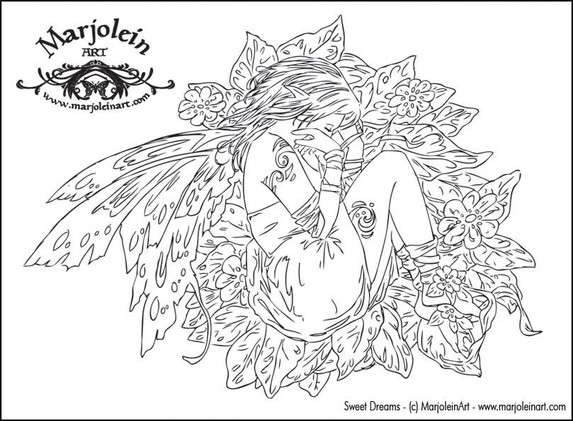 Amy Brown Coloring Pages Printable | Coloring Pages For All Ages
