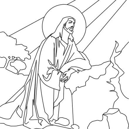 Jesus Coloring Book |Free coloring on Clipart Library