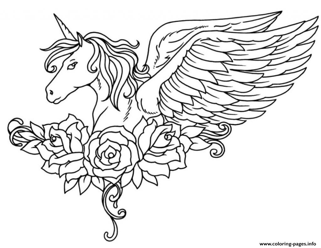 unicorn pdf colouring pages   Clip Art Library