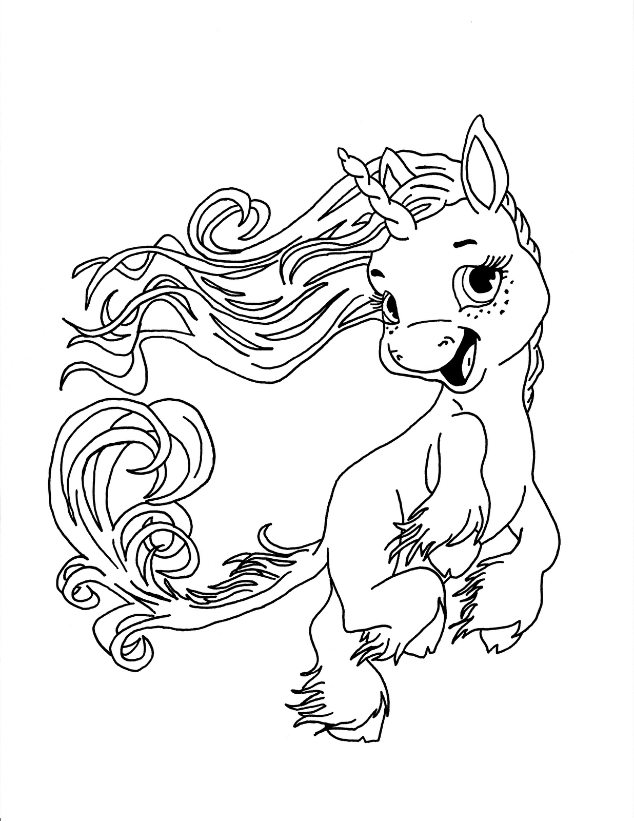 Free Unicorn Coloring Pages Online Download Free Clip Art Free