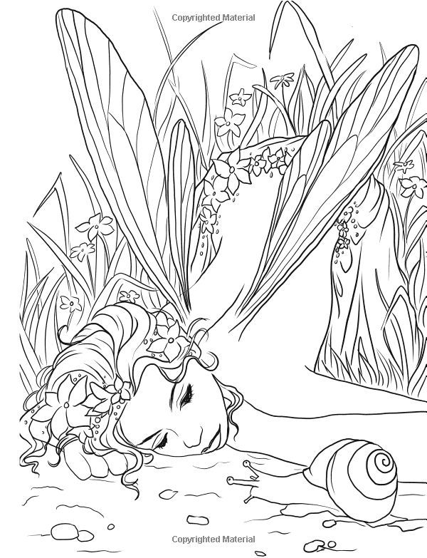  Fairy Coloring Pages | Colouring