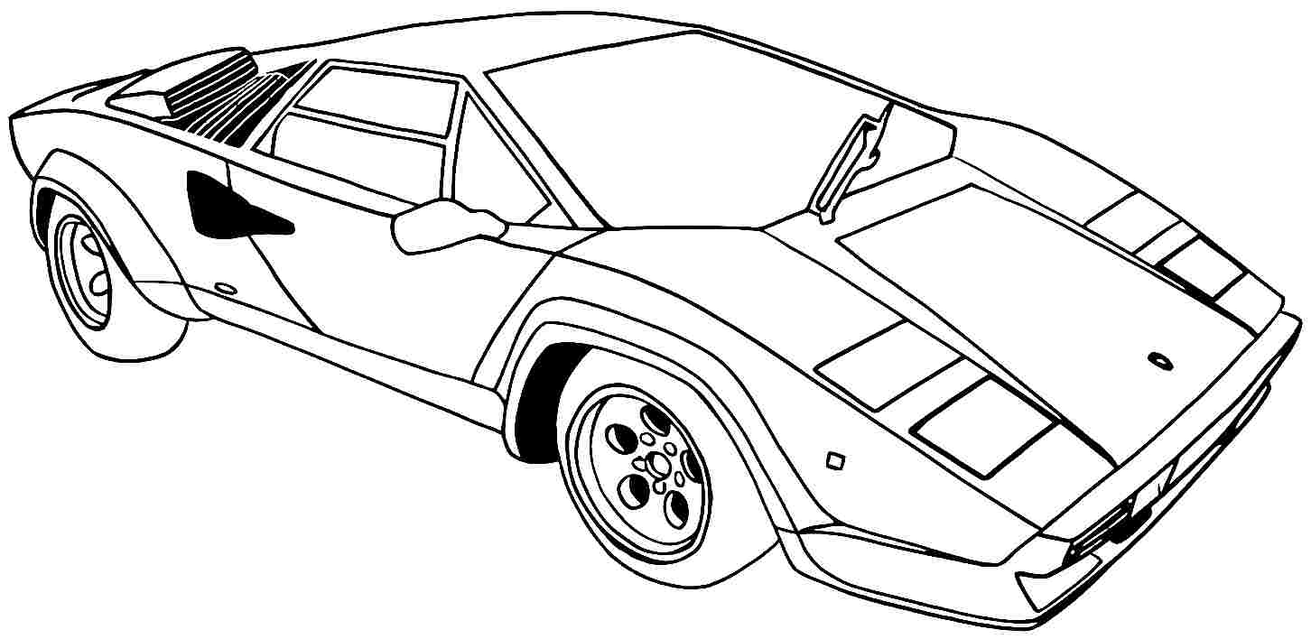 Free Printable Coloring Pages Of Sports Cars, Download Free ...