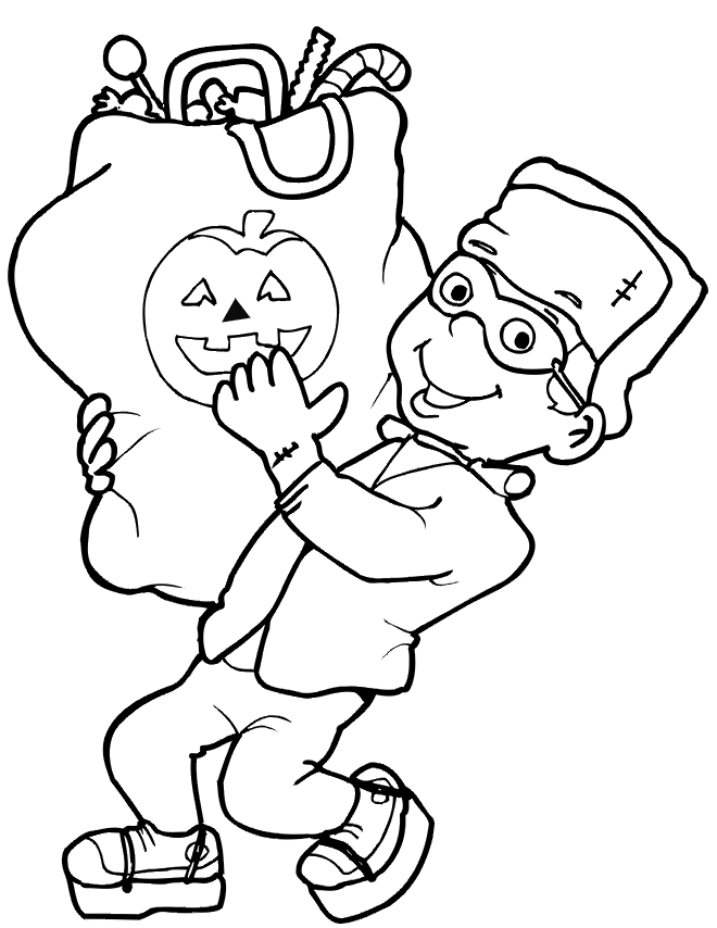 Halloween| Coloring Pages for Kids | Free Coloring Pictures