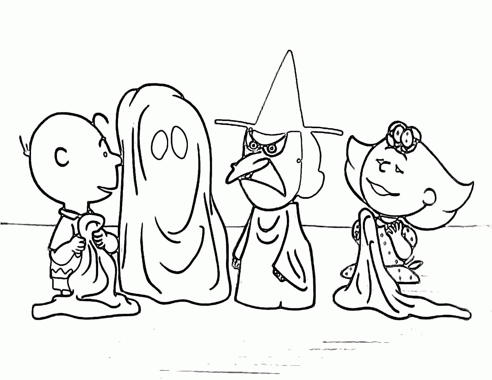 Free Charlie Brown Great Pumpkin Coloring Pages Download Free Charlie 