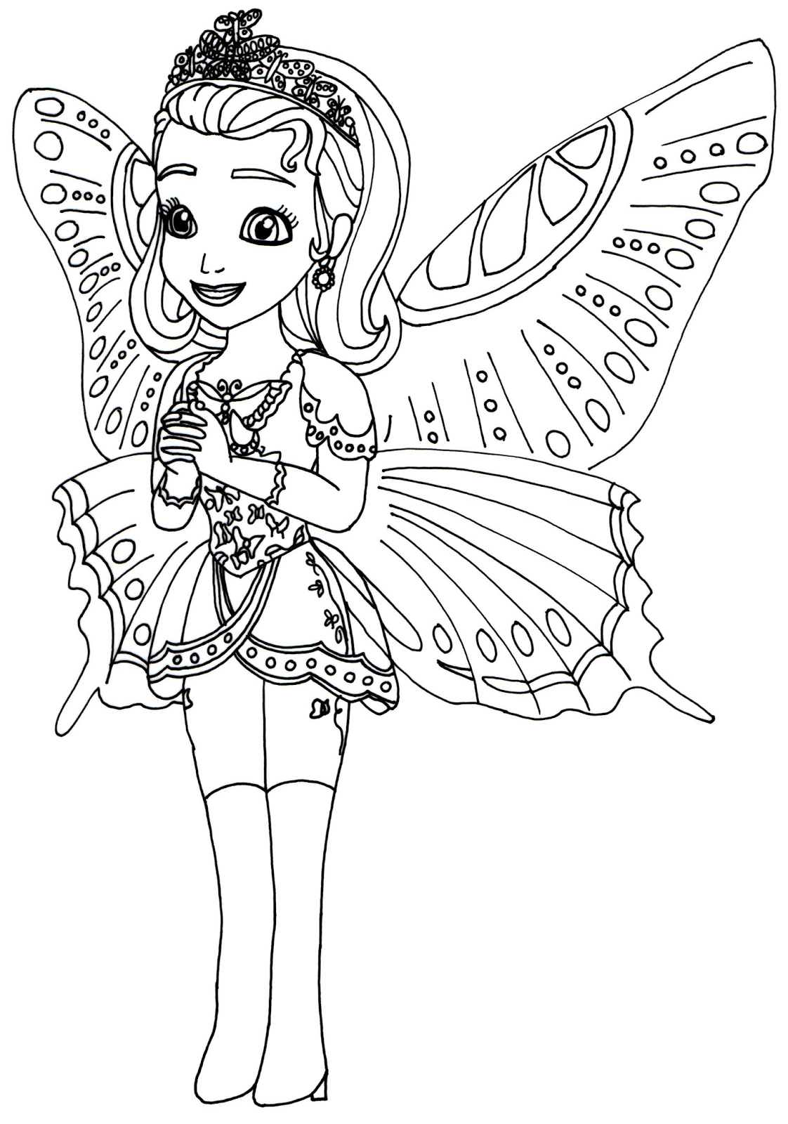 mermaid sofia the first coloring pages   Clip Art Library