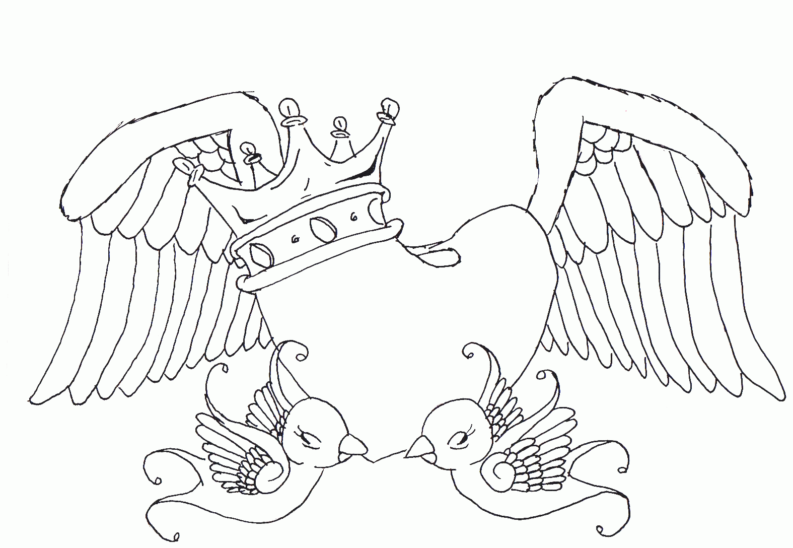 Free Hearts With Wings And Roses Coloring Pages Download Free Clip Art Free Clip Art On Clipart Library Click the hearts and roses coloring pages to view printable version or color it online (compatible with ipad and android tablets). clipart library