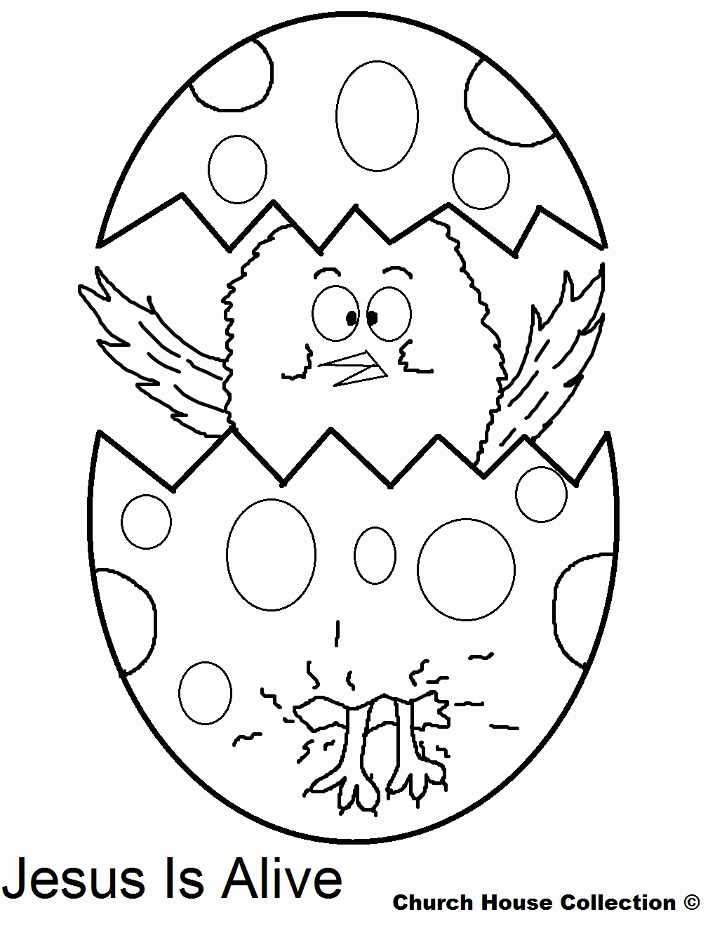Free Easter Chicks Coloring Page, Download Free Easter Chicks ...