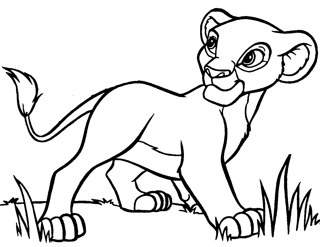 Free Cute Lion Coloring Page Download Free Cute Lion Coloring Page Png 