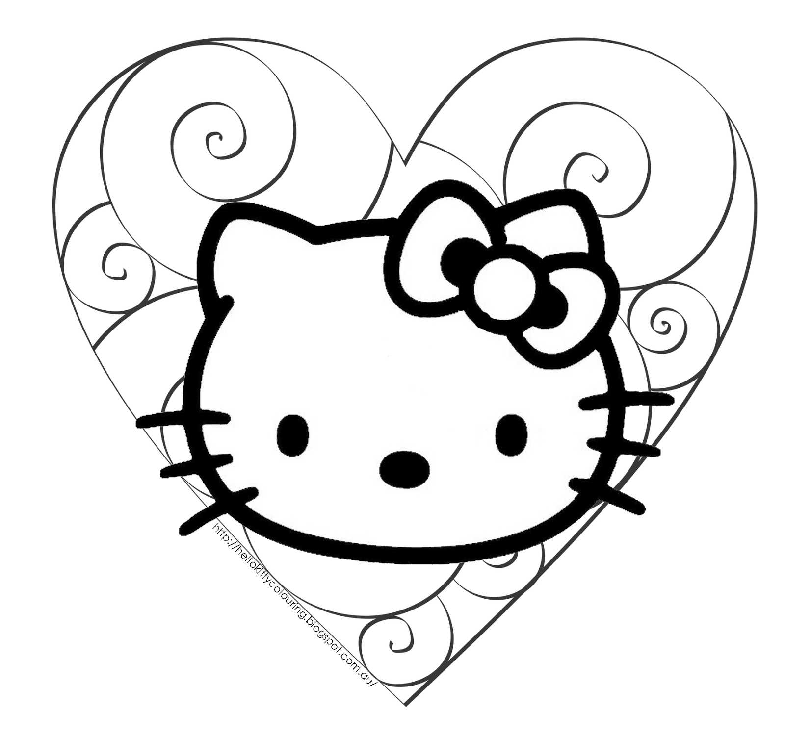 Free Free Kitty Cat Coloring Pages, Download Free Free Kitty Cat ...