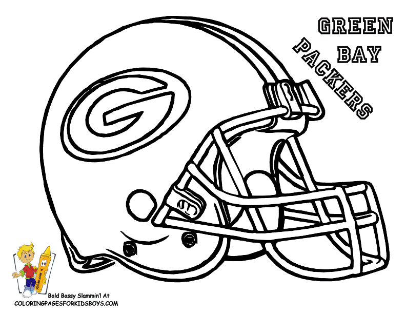 Football Coloring Pages 
