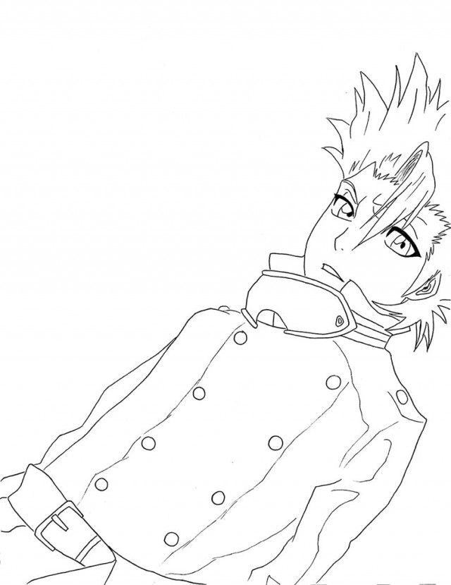 Bleach Coloring Pages Clip Art Library