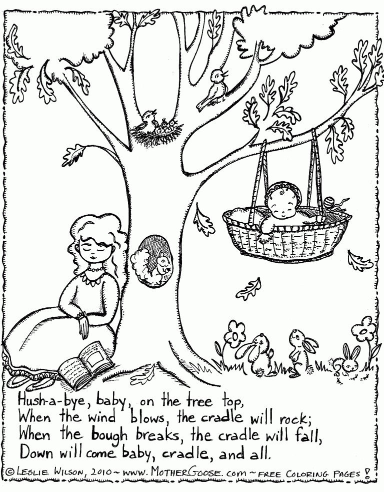 Free Nursery Rhyme Coloring Pages Download Free Nursery Rhyme Coloring 