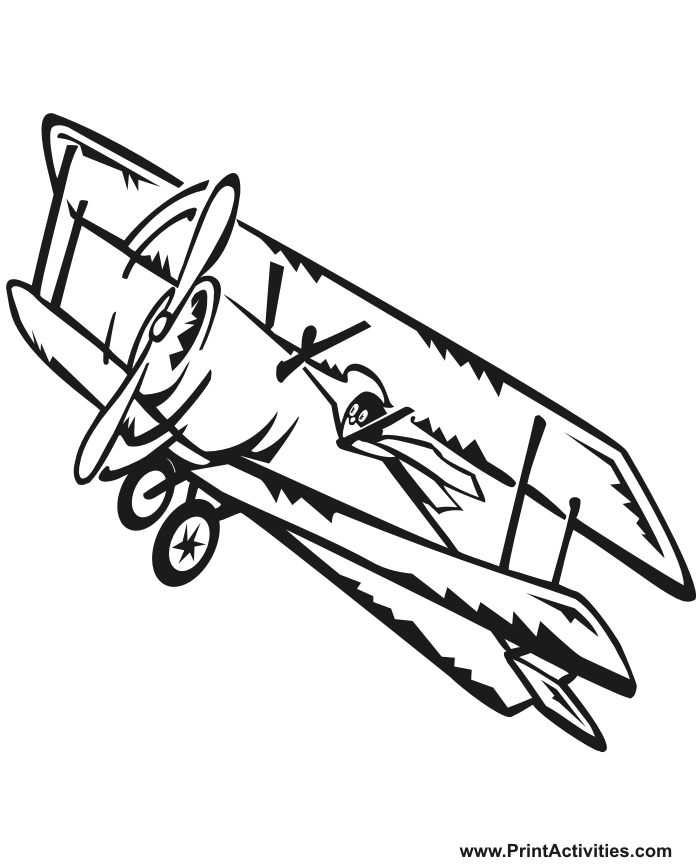 Airplane Cartoon Images