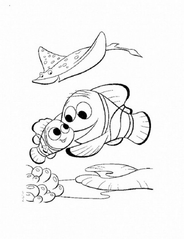 Free Printable Nemo| Coloring Pages for Kids Nemo Coloring Pages