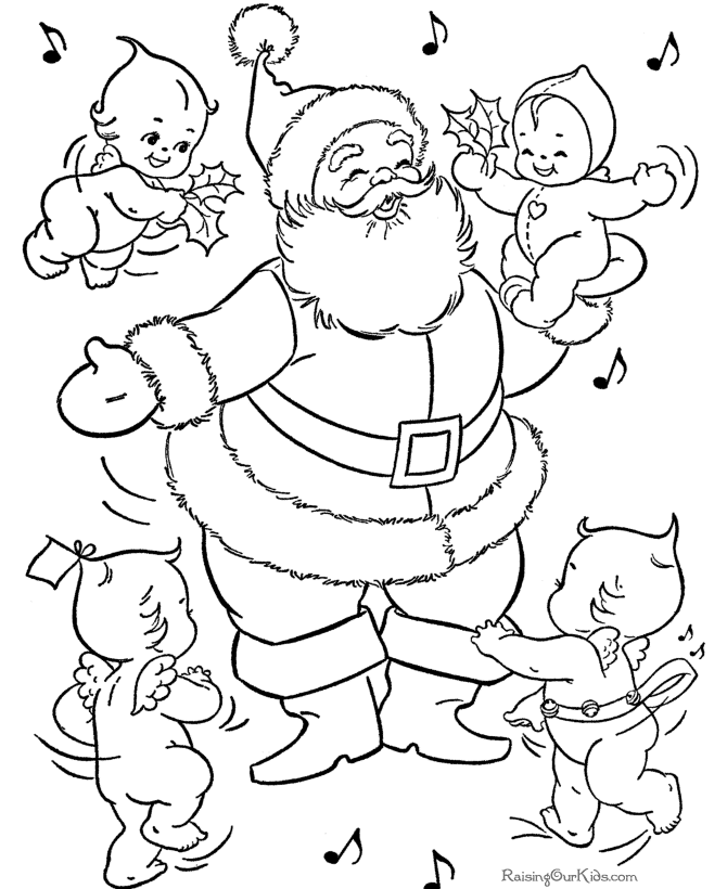 Free Santa Claus Coloring, Download Free Clip Art, Free Clip Art on
