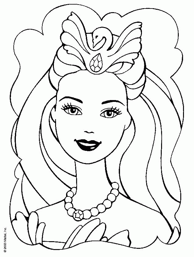 Barbie Color Pages | Free coloring pages