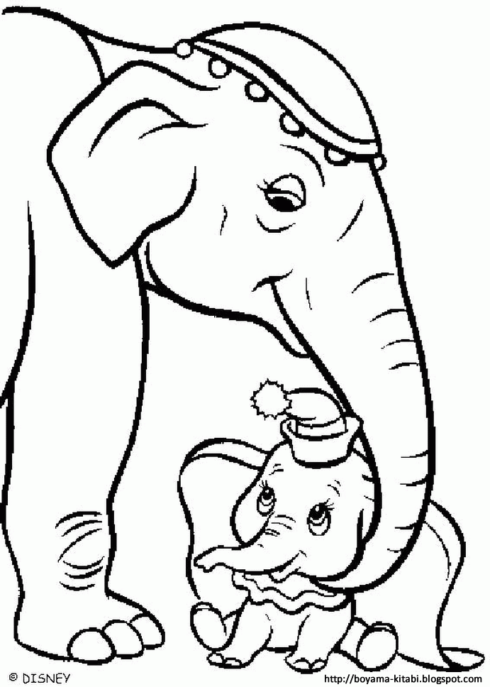 Dumbo Coloring 02 | The Coloring Pages - The Coloring Book