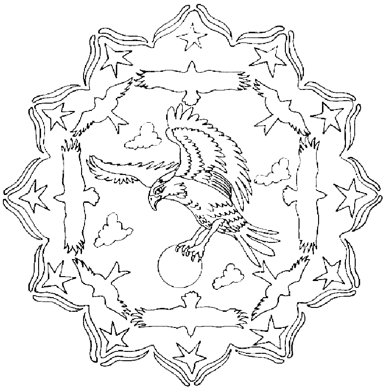 Free Animal Mandala Coloring Pages Free Printable Download Free Animal 