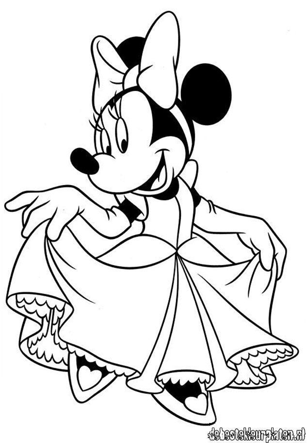 Free Printable Minnie Mouse Coloring Pages, Download Free Printable