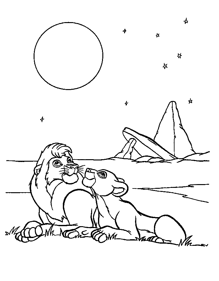 disney-coloring-pages-free-lion-king-beauty-and-beast-little