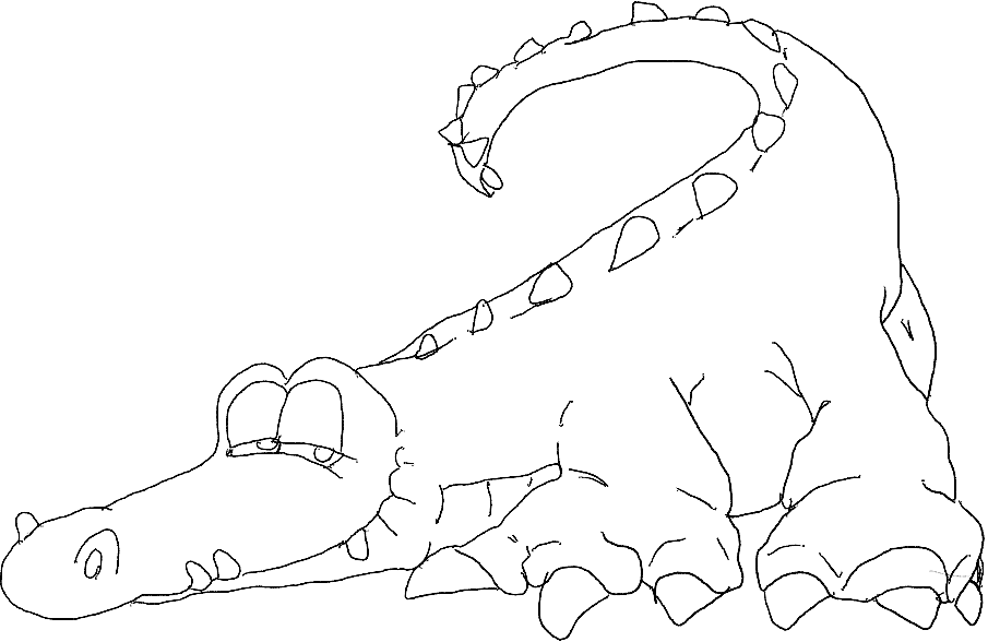 Alligator Coloring Page | Free Printable Coloring Pages