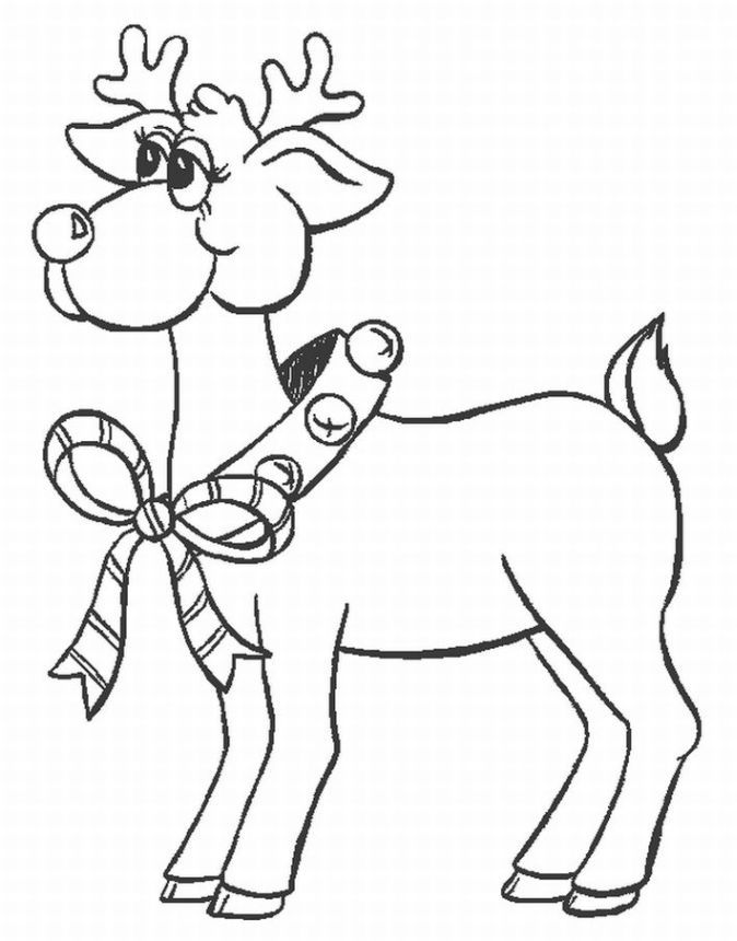 Free Reindeer Template Printable