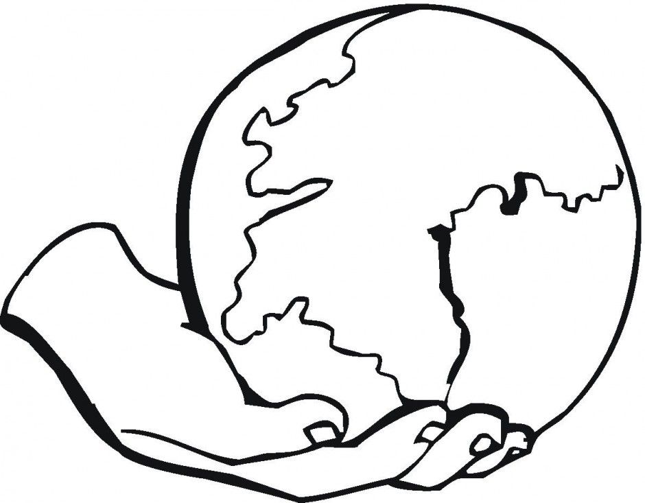 Simple Earth Coloring Pages Coloring Page Planets Coloring