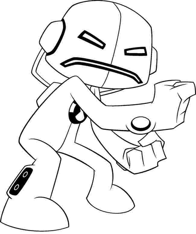 Robot| Coloring Pages for Kids| Free coloring pages