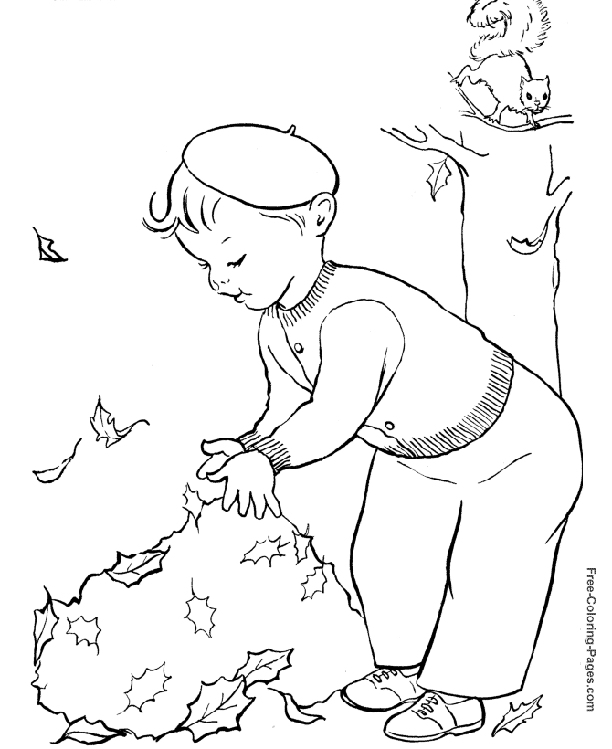 Free Printable Fall Coloring Pages | Creative Coloring Pages