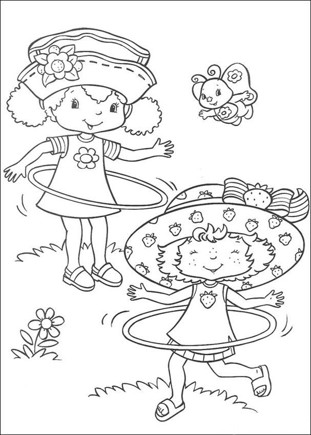 Strawberry Shortcake| Coloring Pages for Kids| Free coloring pages
