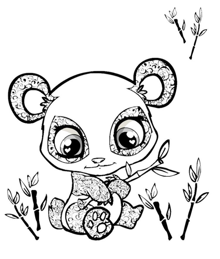 cute animal coloring pages