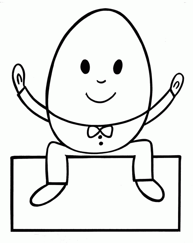 Humpty Dumpty Coloring Pages Free Printable Coloring Sheets