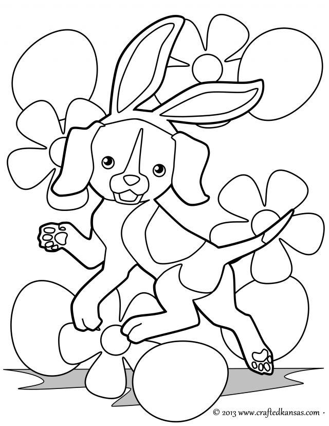 Easter Beagle Coloring Page Beagle Daily Beagle Coloring Pages