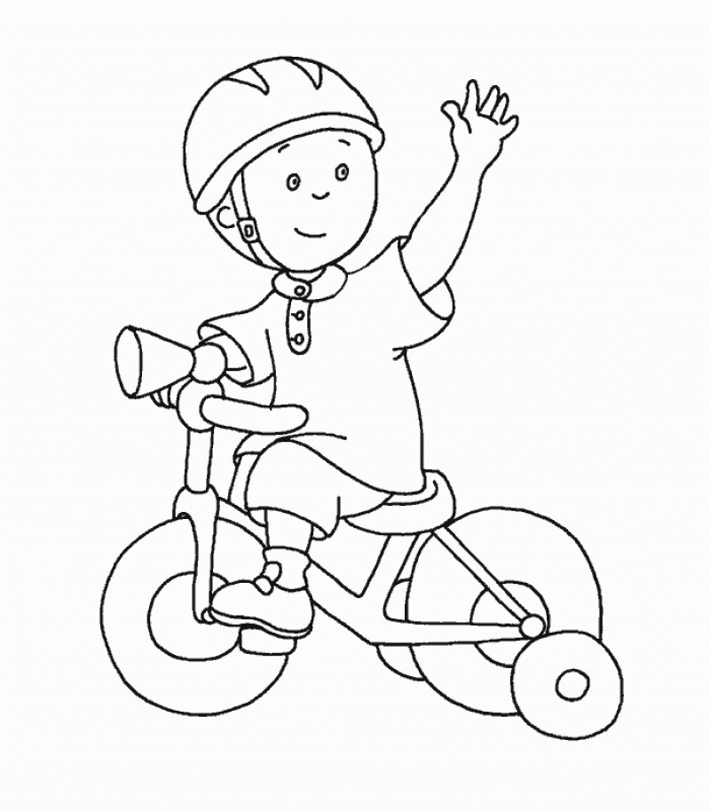 Caillou Printable Coloring Pages - HD Printable Coloring Pages