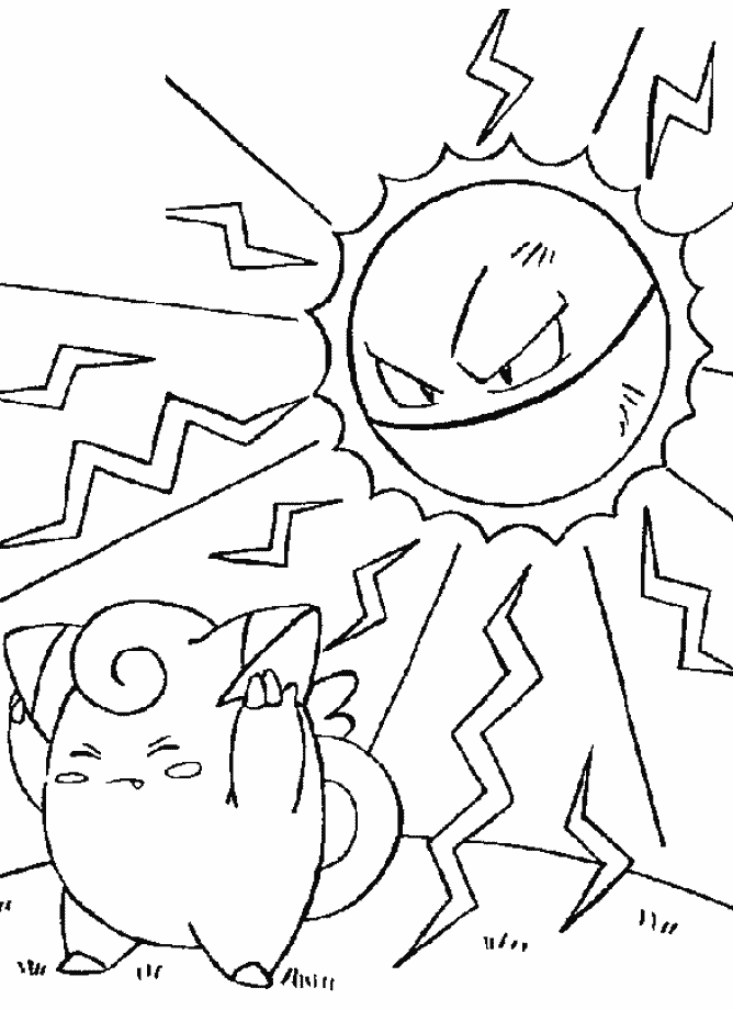 Pokemon Coloring Page High Definition Wallpapers