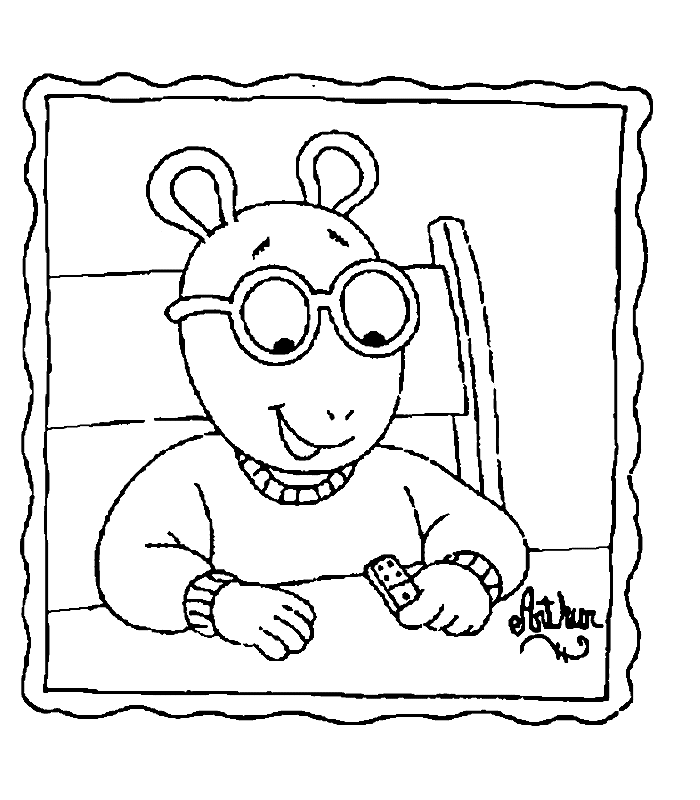 Arthur Coloring Page | Free Printable Coloring Pages