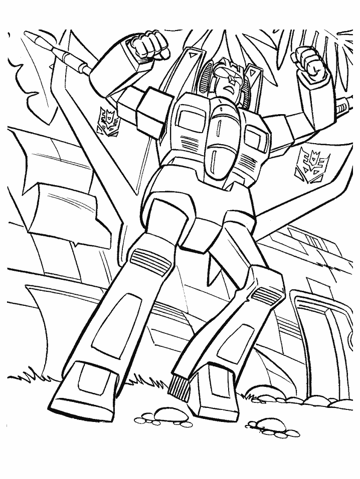 transformers coloring pages devastator transformer