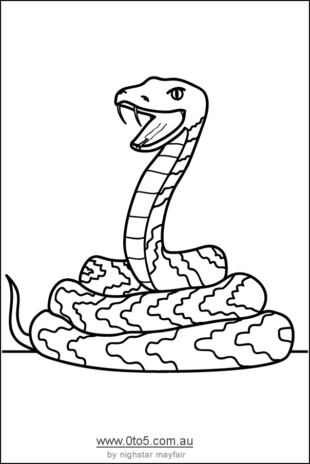 Printable Snake Pictures | Animal Coloring Pages | Kids Coloring
